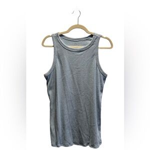 24/7 Maurice’s Women's Ribbed Tank Top - Light Blue